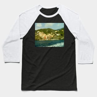 Italy, Riomaggiore, Cinque Terre Baseball T-Shirt